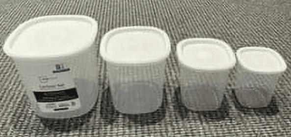 Mainstays Canister Set Cabinet Organizer, 8 Count
