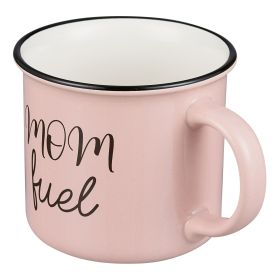 15.21-oz Stoneware Mom Mug Pink