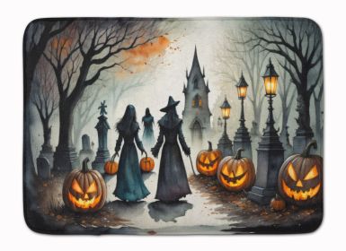 Vampires Spooky Halloween Memory Foam Kitchen Mat Machine Washable Anti-Fatigue Mat Cushion Comfort Bath Mat or Kitchen Rug
