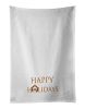NEW Shih-Tzu Gold #5 Happy Holidays Kitchen Towel Set of 2 White Dish Towels Decorative Bathroom Hand towel for Hand, Face, Hair, Yoga, Tea, Dishcloth