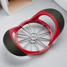 Apple Slicer Corer, Stainless Steel Upgrade 12 Sharp Apple Slicer Large, Ergonomic Plastic Handle Non-slip And Easy To Hold
