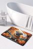 Fawn Pug Fall Memory Foam Kitchen Mat Machine Washable Anti-Fatigue Mat Cushion Comfort Bath Mat or Kitchen Rug