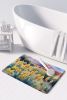 New Mexico Yucca Flower in Watercolor Memory Foam Kitchen Mat Machine Washable Anti-Fatigue Mat Cushion Comfort Bath Mat or Kitchen Rug