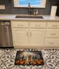 Golden Retriever Spooky Halloween Memory Foam Kitchen Mat Machine Washable Anti-Fatigue Mat Cushion Comfort Bath Mat or Kitchen Rug