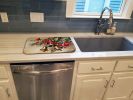 Christmas Bells Dish Drying Mat Absorbent Dish Drying Mat Pad for Kitchen Counter Dish Drainer Mat for Countertop, 14 x 21", Multicolor