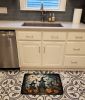 Witches Spooky Halloween Memory Foam Kitchen Mat Machine Washable Anti-Fatigue Mat Cushion Comfort Bath Mat or Kitchen Rug