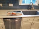 Starfish Dish Drying Mat Absorbent Dish Drying Mat Pad for Kitchen Counter Dish Drainer Mat for Countertop, 14 x 21", Multicolor