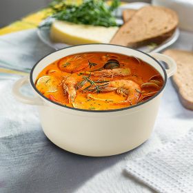 Dutch Oven - Cast Iron (Option: CR-1PC-24cm)