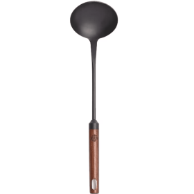 WANGYUANJI Iron Spoon Soup Spoon Tool Premium Iron Spoon - Durable And Versatile Cookware (Color: Black)
